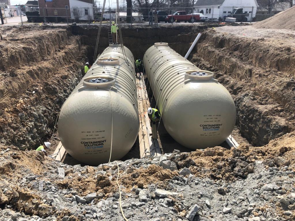 underground storage tank lotation