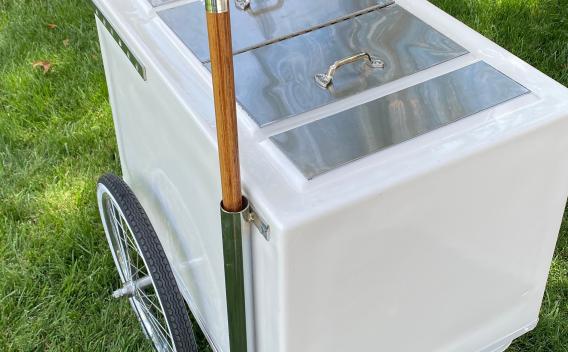 ice cream push cart